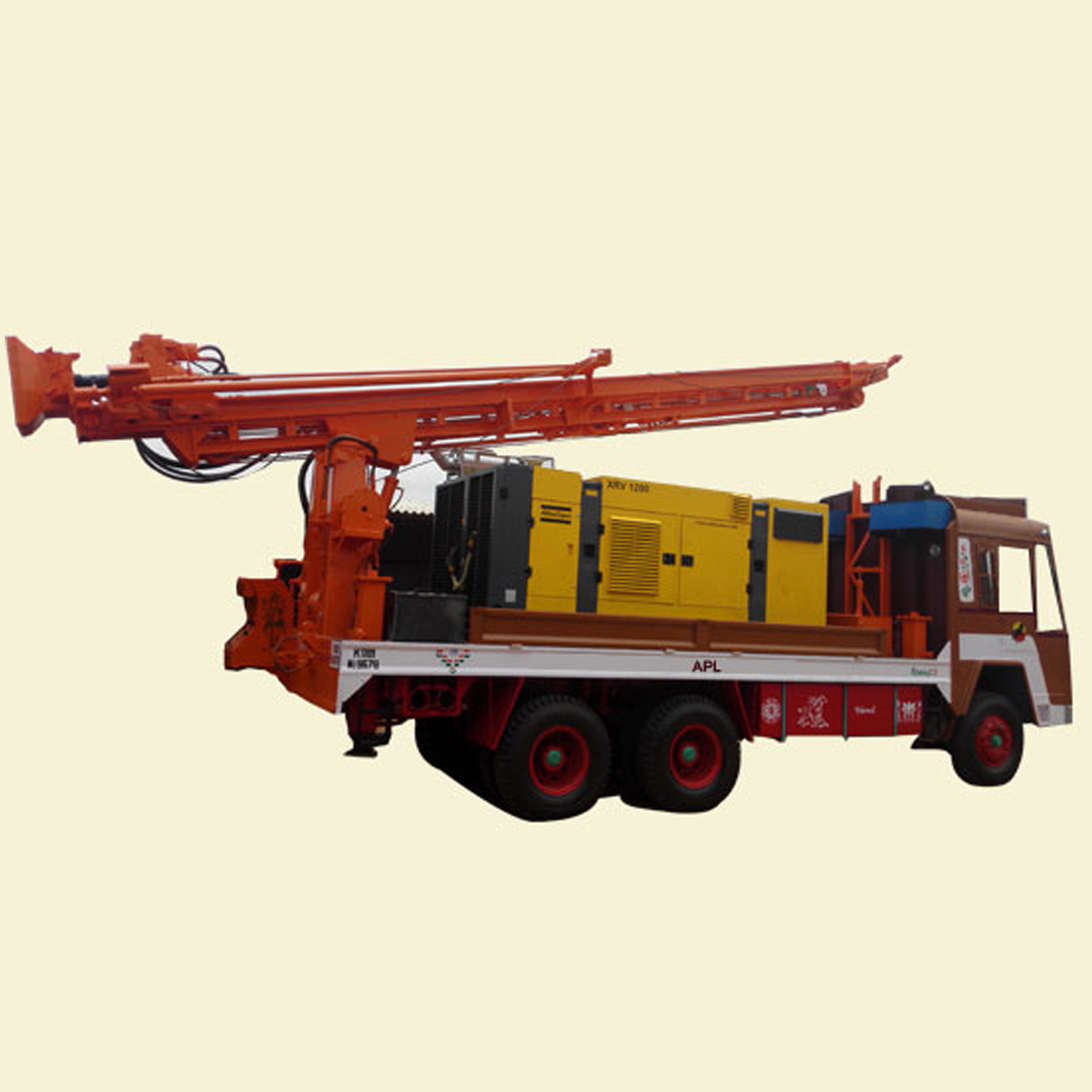 APL Rigs India,DTH Drilling Rigs,DTH Cum Rotary Drilling Rigs,DTH Auto Loader,Tractor Mounted Drilling Rigs,Mud Pumps,Accessories